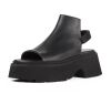 Lofina Sandaletten schwarz 3461 Isabella gasoline-nero Gr.42 - LOF 26