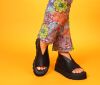 Lofina Sandaletten schwarz 3442-nero Maja gasoline-nero Gr.38 - LOF 31