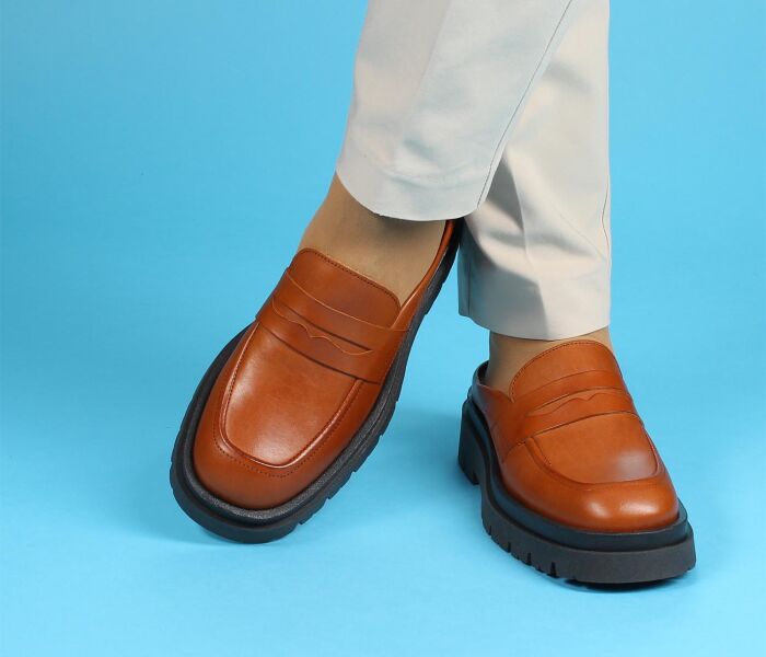 TenPoints Slipper Margaret 60348-319-cognac braun TPN 173 Gr.41 - TPN 173