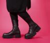 Lofina Stiefeletten schwarz 4223 Smilla gasoline-nero - LOF 52