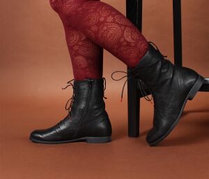 Think Stiefeletten schwarz Agrat schwarz 34-0010 Gr.37 - AGR 92