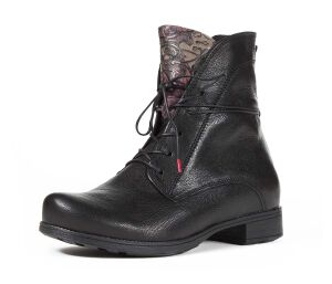 Think Stiefeletten schwarz Denk schwarz/kombi 152-0040 Gr.42 - DKN 708