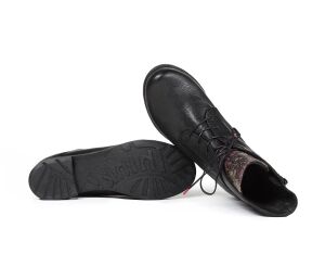 Think Stiefeletten schwarz Denk schwarz/kombi 152-0040 Gr.42 - DKN 708