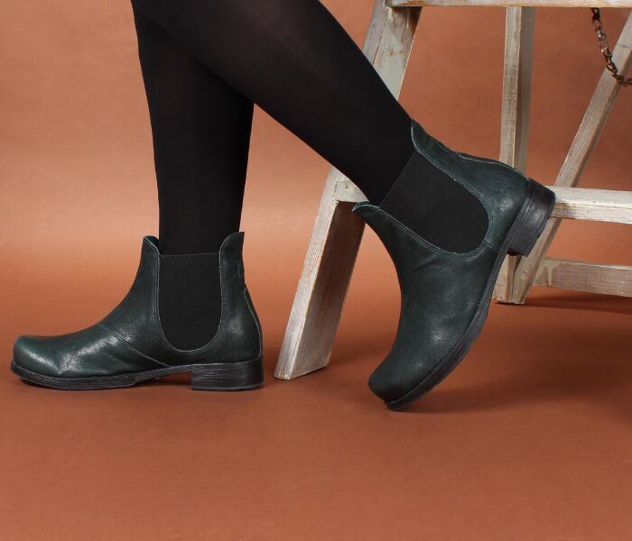 Think Booties grün Denk atlantic 155-8000 Gr.40,5 - DKN 707