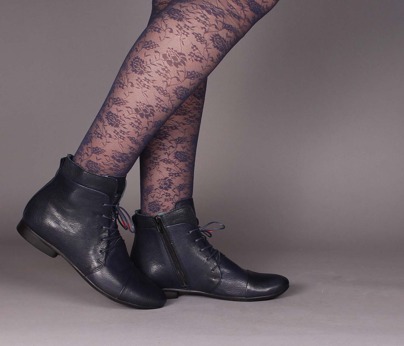 Think Stiefeletten blau Guad-2 navy 413-8030 Gr.39,5 - GUD 693