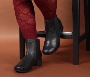 Think Stiefeletten schwarz Nani schwarz 743-0000 Gr.39 - NNI 10