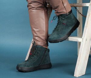 Think Booties petrol Comoda cedro/kombi 747-7000 Gr.41,5 - MDA 61