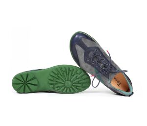 Think Schnürschuhe grau Kong navy/kombi 787-8000 Gr.42,5 - CKN 281