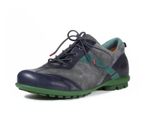 Think Schnürschuhe grau Kong navy/kombi 787-8000 Gr.44,5 - CKN 281
