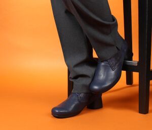 Think Stiefeletten blau Nani navy/kombi 824-8010 Gr.40 - NNI 14