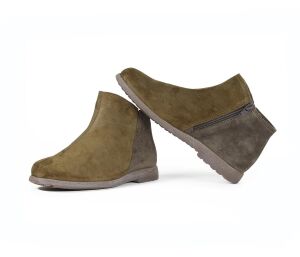 Think Booties oliv Rento olive/kombi 830-7000 Gr.43 - RNT 2