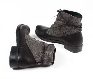 Think Booties schwarz Denk schwarz/kombi 831-0010 Gr.38 - DKN 709