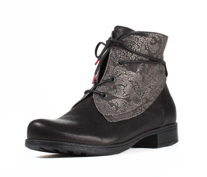 Think Booties schwarz Denk schwarz/kombi 831-0010 Gr.42,5 - DKN 709
