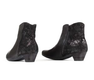 Think Stiefeletten schwarz Aida schwarz/kombi 840-0000 Gr.40,5 - AID 847