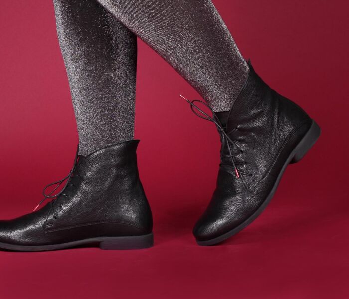 Think Stiefeletten schwarz Agrat schwarz 846-0000 Gr.38 - AGR 98