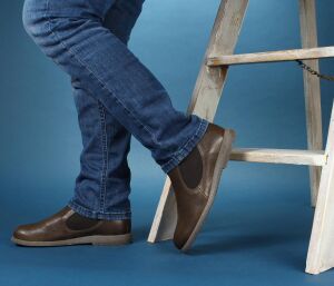Think Booties braun Rento mud 865-3000 Gr.38,5 - RNT 10