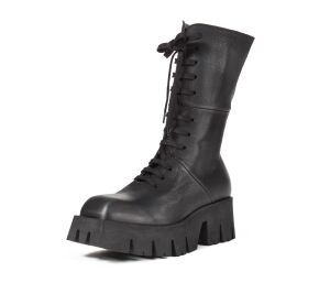 Lofina Stiefeletten schwarz 4222 Smilla gasoline-nero Gr.40 - LOF 48