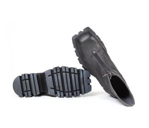 Lofina Stiefeletten grau 4240 Smilla gasoline-londra Gr.41 - LOF 53