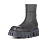 Lofina Stiefeletten grau 4240 Smilla gasoline-londra Gr.41 - LOF 53