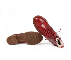 TenPoints Stiefeletten Pandora 60003-803-sundried tomato rot Gr.41 - TPN 202