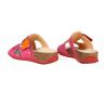 Think Pantoletten bunt Mizzi fuxia/kombi 124-9150 Gr.39 - MZZ 400