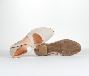 Think Pumps beige Aida pearl/kombi 209-2000 Gr.39 - AID 1005