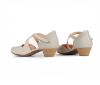 Think Pumps beige Aida pearl/kombi 209-2000 Gr.39 - AID 1005