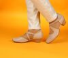Think Pumps beige Aida pallisandro 209-4050 Gr.40 - AID 1001