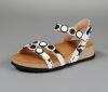 Think Sandalette weiss Koak schwarz/kombi 322-9010 Gr.39 - KOA 42