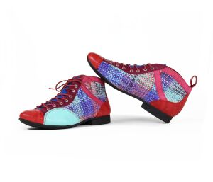 Think Schnürschuhe bunt Guad-2 electric/kombi 618-9070 Gr.40,5 - GUD 707