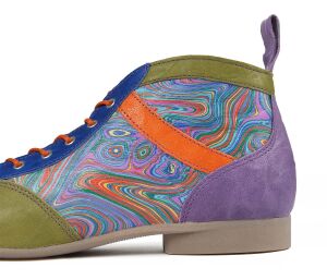 Think Schnürschuhe bunt Guad-2 multicolour/kombi 618-9080 Gr.40,5 - GUD 708