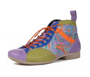 Think Schnürschuhe bunt Guad-2 multicolour/kombi 618-9080 Gr.42 - GUD 708