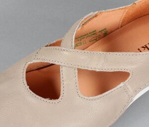 Think Ballerinas beige Kapsl panna 711-4000 Gr.41 - KPS 181