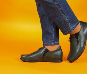 Think Slipper grün Pensa Damen pino 860-7000 Gr.42 - PN 151