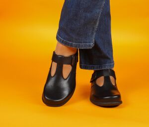 Think Ballerinas schwarz Pensa Damen schwarz 894-0000 Gr.38 - PN 152