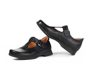 Think Ballerinas schwarz Pensa Damen schwarz 894-0000 Gr.42 - PN 152