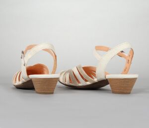 Think Sandaletten beige Aida ivory/kombi 906-1000 Gr.41 - AID 1007