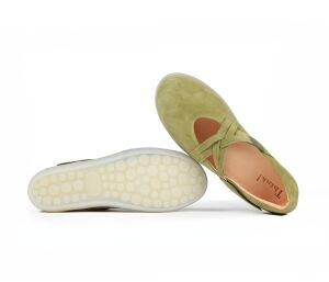 Think Slipper grün Nature matcha 952-7000 Gr.39,5 - NTR 14