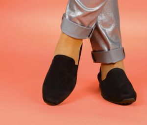 Think Slipper schwarz Gaudi schwarz/kombi 957-0000 Gr.38,5 - GDI 46