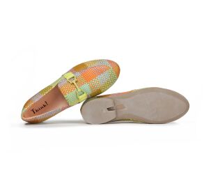 Think Slipper bunt Guad-2 matcha/kombi 961-9000 Gr.43 - GUD 717