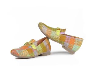 Think Slipper bunt Guad-2 matcha/kombi 961-9000 Gr.43 - GUD 717