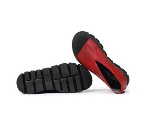 Lofina Sandaletten rot 3442-nero Maja gasoline-rosso - LOF 59