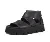 Lofina Sandaletten schwarz 5233 Maja gasoline-nero Gr.42 - LOF 62