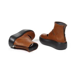 Lofina Stiefeletten braun 2925 Elina gasoline-cognac Gr.41 - LOF 73