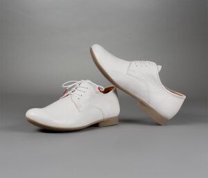 Think Schnürschuhe weiss Guad-2 bianco 412-1000 Gr.42 - GUD 493