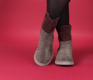 Think Booties taupe Cogita pfeffer/kombi 991-2010 - GTA 45