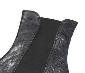 Think Boots schwarz Comoda schwarz/kombi 993-0000 - MDA 96