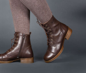 TenPoints Stiefeletten Pandora 60003-301-brown braun Gr.43 - TPN 214
