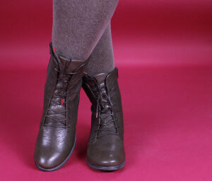 Think Stiefeletten taupe Agrat pepper 34-2040 Gr.38,5 - AGR 110