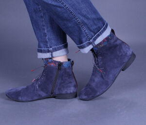 Think Stiefeletten blau Guad-2 notte/kombi 501-8030 Gr.42,5 - GUD 740
